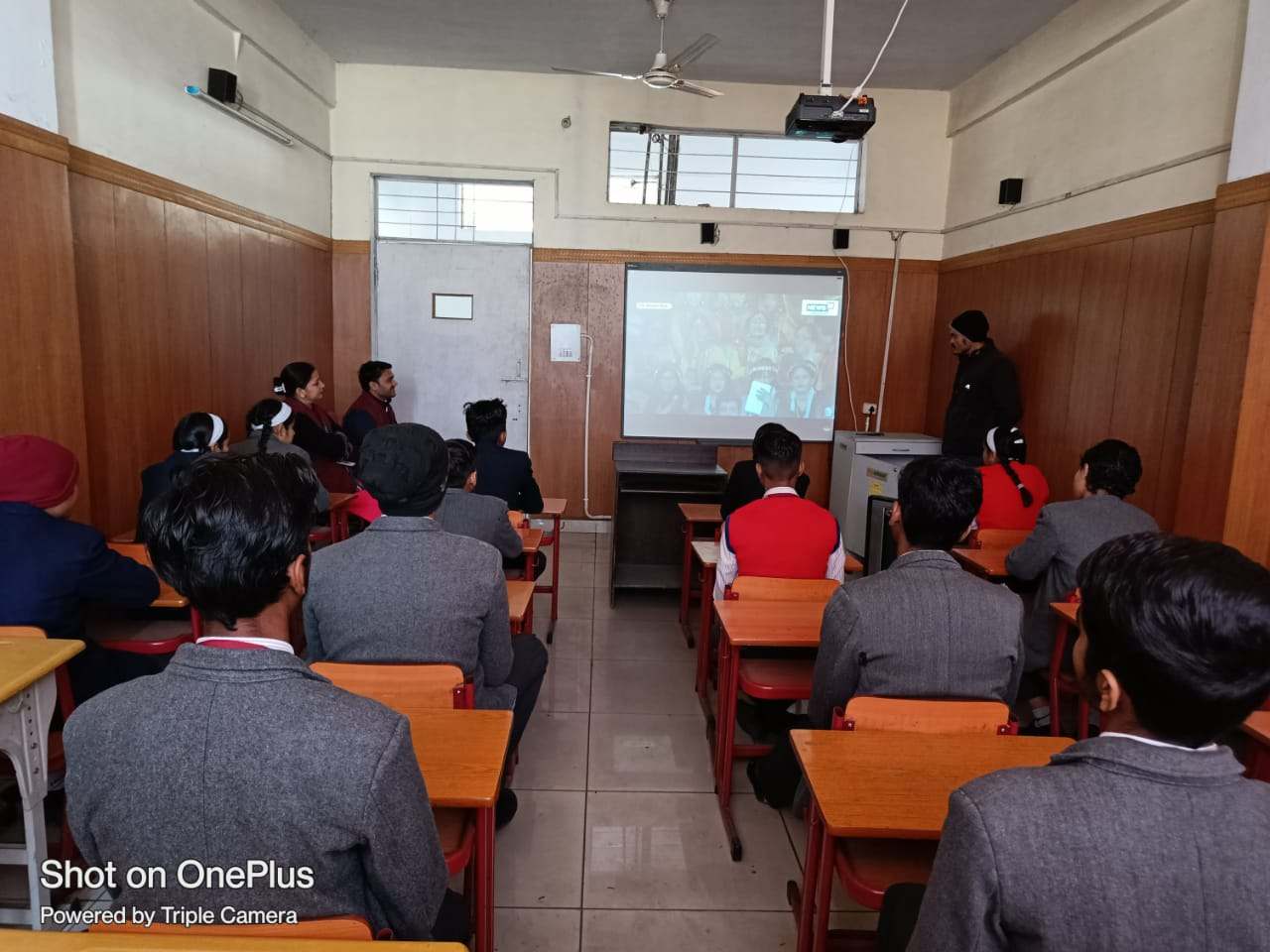 Students in Classroom